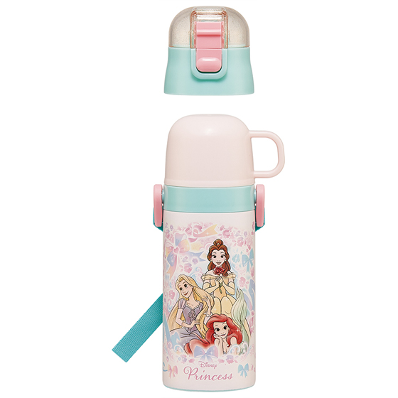 【お取り寄せ商品】2WAYステンレスボトル 400ml｜350ml ディズニープリンセス25