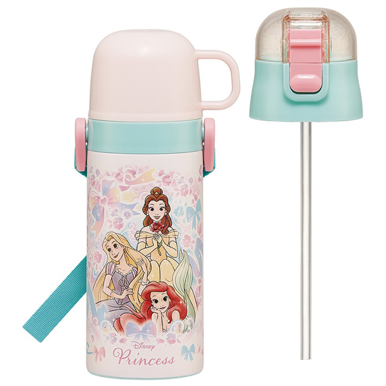 【お取り寄せ商品】2WAYステンレスボトル 400ml｜350ml ディズニープリンセス25