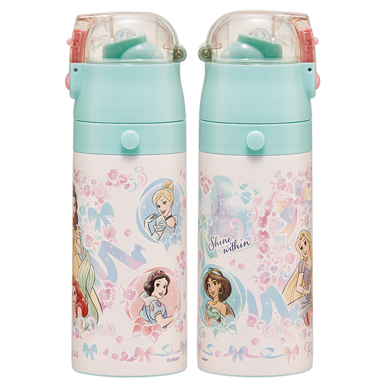 【お取り寄せ商品】2WAYステンレスボトル 400ml｜350ml ディズニープリンセス25