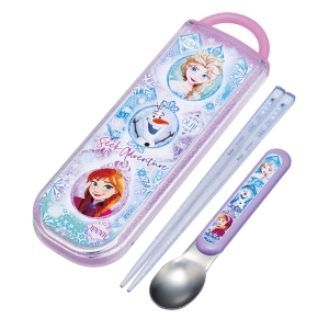 【お取り寄せ商品】抗菌 箸スプーンコンビセット アナと雪の女王25