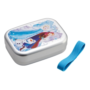 【お取り寄せ商品】アルミ弁当箱 保温庫対応 ランチベルト付き 370ml アナと雪の女王25