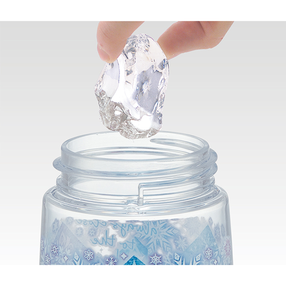 【お取り寄せ商品】ワンプッシュストローボトル 480ml アナと雪の女王25