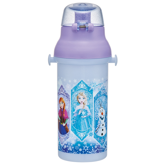 【お取り寄せ商品】抗菌直飲プラボトル 480ml アナと雪の女王25