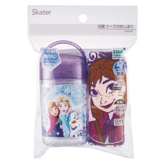 【お取り寄せ商品】抗菌ケース付おしぼり アナと雪の女王25