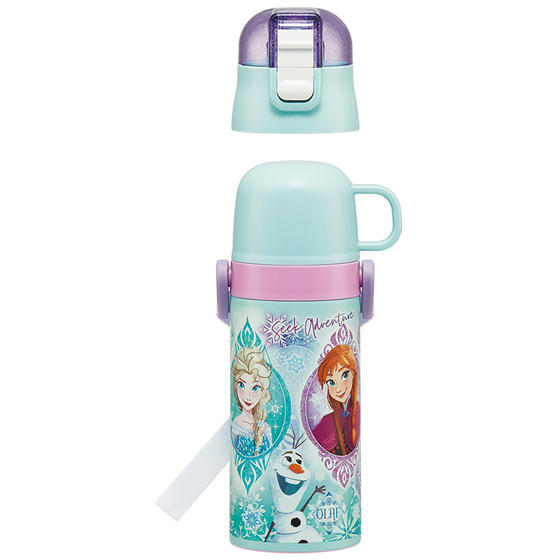 【お取り寄せ商品】2WAYステンレスボトル 400ml｜350ml アナと雪の女王25