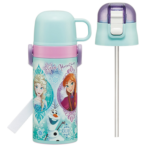 【お取り寄せ商品】2WAYステンレスボトル 400ml｜350ml アナと雪の女王25