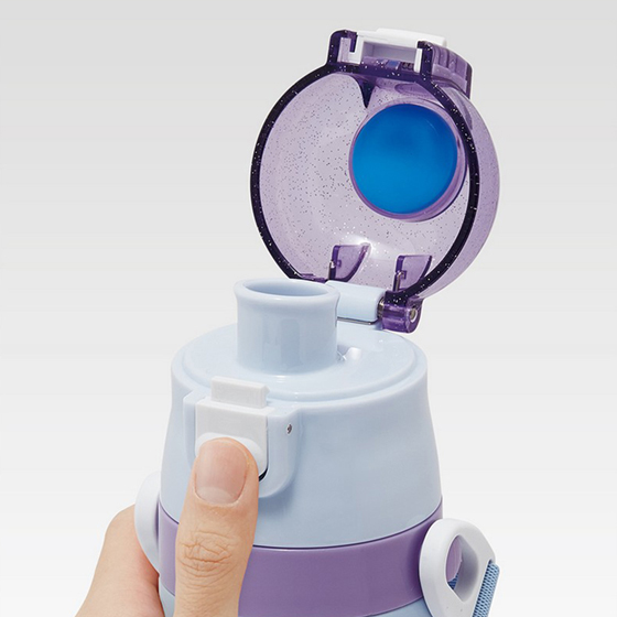 【お取り寄せ商品】超軽量2WAY ステンレスボトル 直飲み470ml コップ飲み430ml アナと雪の女王25