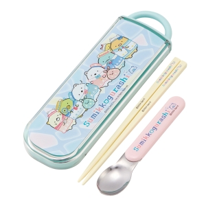 【お取り寄せ商品】抗菌 箸スプーンコンビセット すみっコぐらし