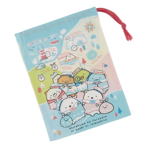 【お取り寄せ商品】コップ袋 約14.8×20.5cm すみっコぐらし