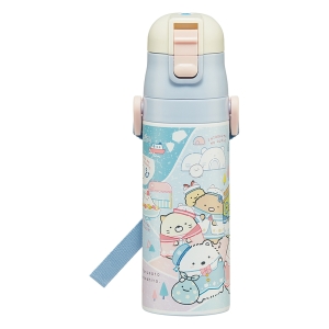 【お取り寄せ商品】超軽量ダイレクトステンレスボトル 470ml すみっコぐらし