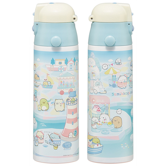 【お取り寄せ商品】超軽量ダイレクトステンレスボトル 580ml すみっコぐらし