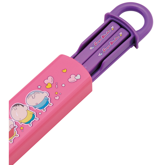 【お取り寄せ商品】抗菌 食洗機対応 箸箱セット 箸16.5cm クレヨンしんちゃん25