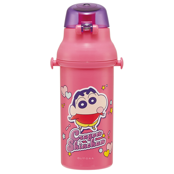 【お取り寄せ商品】抗菌直飲プラボトル 480ml クレヨンしんちゃん25