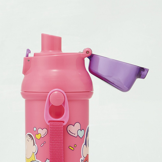 【お取り寄せ商品】抗菌直飲プラボトル 480ml クレヨンしんちゃん25