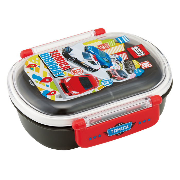 【お取り寄せ商品】抗菌 ふわっとタイトランチ 1段 360ml トミカ25