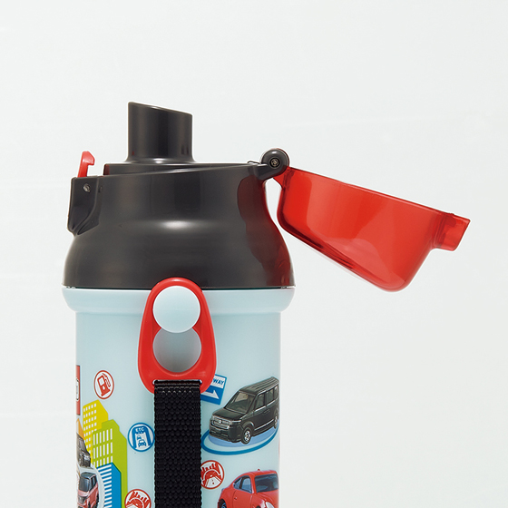 【お取り寄せ商品】抗菌直飲プラボトル 480ml トミカ25