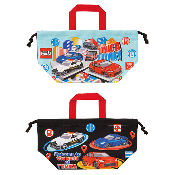 【お取り寄せ商品】ランチ巾着 トミカ25