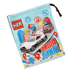 【お取り寄せ商品】コップ袋 約14.8×20.5cm トミカ25