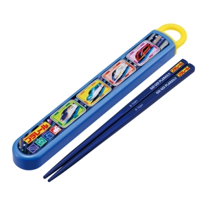 【お取り寄せ商品】抗菌 食洗機対応 箸箱セット 箸16.5cm プラレール25