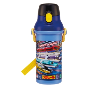 【お取り寄せ商品】抗菌直飲プラボトル 480ml プラレール25