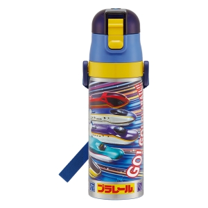 【お取り寄せ商品】超軽量ダイレクトステンレスボトル 470ml プラレール25