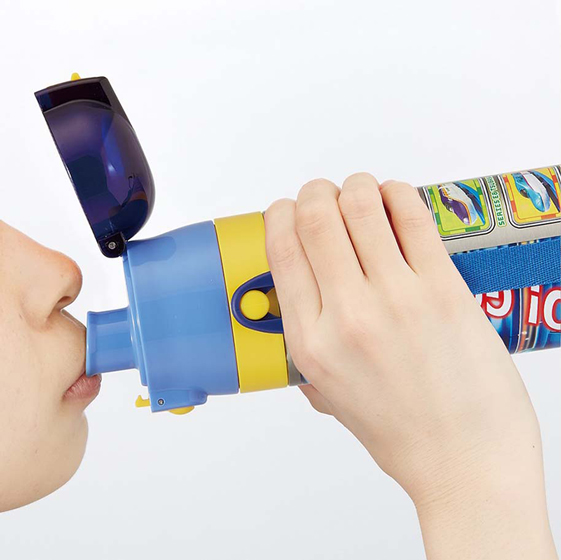 【お取り寄せ商品】超軽量ダイレクトステンレスボトル 470ml プラレール25