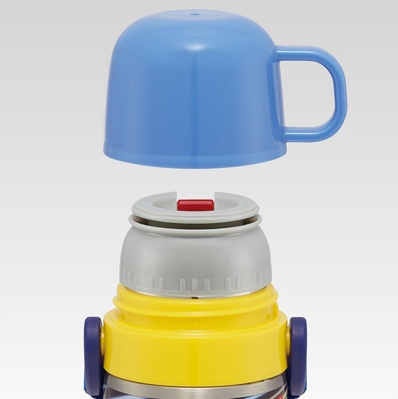 【お取り寄せ商品】超軽量2WAY ステンレスボトル 直飲み470ml コップ飲み430ml プラレール25