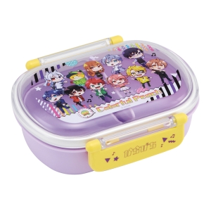 【お取り寄せ商品】抗菌 ふわっとタイトランチ 1段 360ml カラフルピーチ25