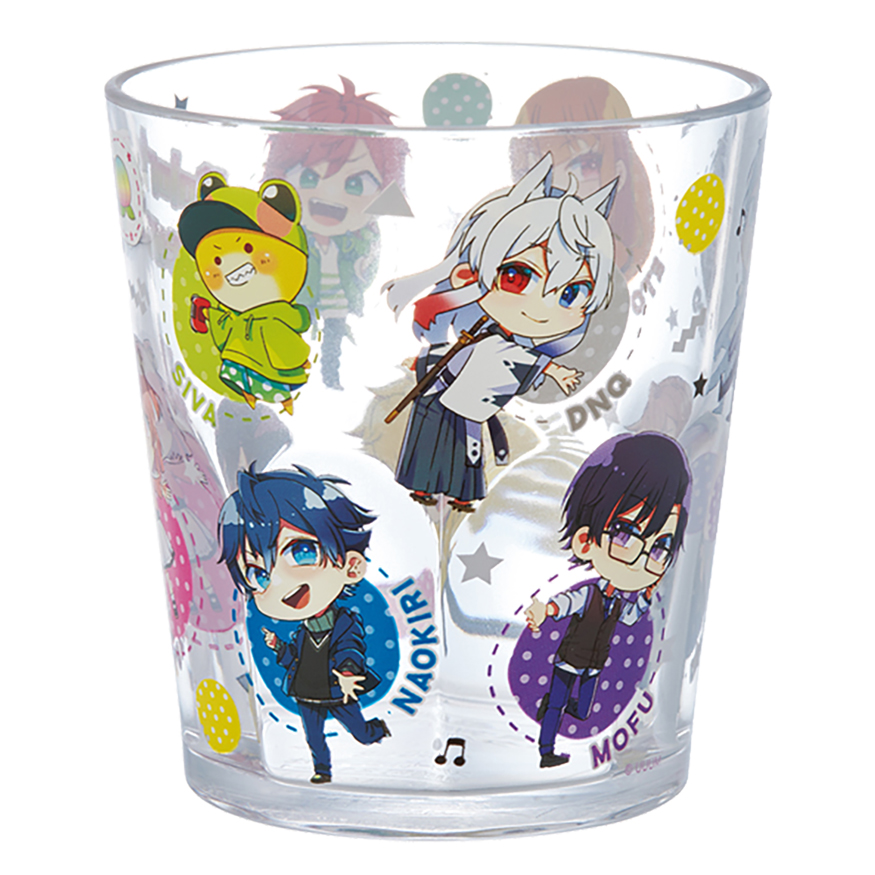 【お取り寄せ商品】アクリルコップ 280ml カラフルピーチ25