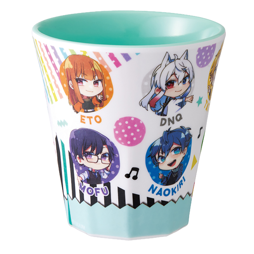 【お取り寄せ商品】食洗機対応 メラミンタンブラー カラフルピーチ25