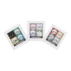 【お取り寄せ商品】おしぼりタオル 3枚セット カラフルピーチ25
