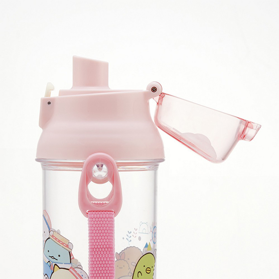 【お取り寄せ商品】食洗機対応 プラクリアボトル 480ml すみっコぐらし