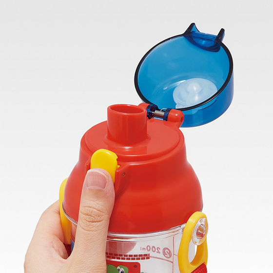 【お取り寄せ商品】食洗機対応 クリアマーカーボトル スーパーマリオ23