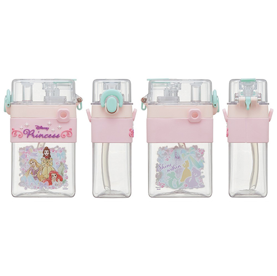【お取り寄せ商品】スクエア２ＷＡＹボトル 600ml ディズニープリンセス