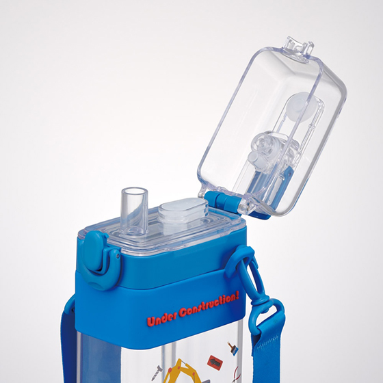 【お取り寄せ商品】スクエア２ＷＡＹボトル 600ml はたらくクルマ