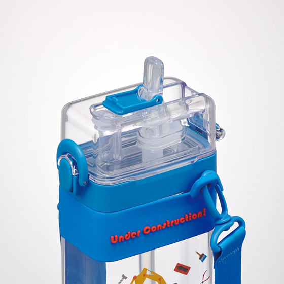 【お取り寄せ商品】スクエア２ＷＡＹボトル 600ml はたらくクルマ