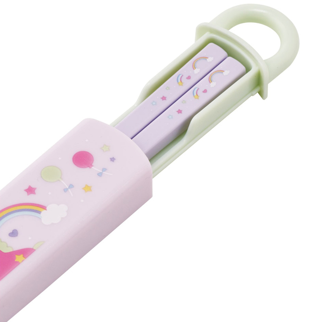 抗菌 食洗機対応 箸箱セット 箸16.5cm リトルユニコーン