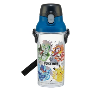 【お取り寄せ商品】食洗機対応 プラクリアボトル 480ml ポケットモンスター