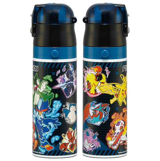 超軽量2WAY ステンレスボトル 直飲み470ml コップ飲み430ml ポケットモンスター