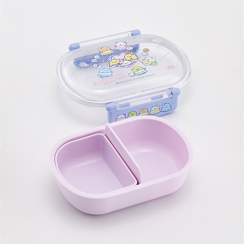 【お取り寄せ商品】抗菌 食洗機対応 ふわっとフタタイトランチボックス 360ml すみっコぐらし 夢みるしっぽず