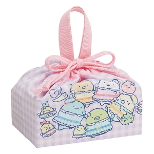 【お取り寄せ商品】ランチ巾着 29×16.5×マチ12cm すみっコぐらし 夢みるしっぽず