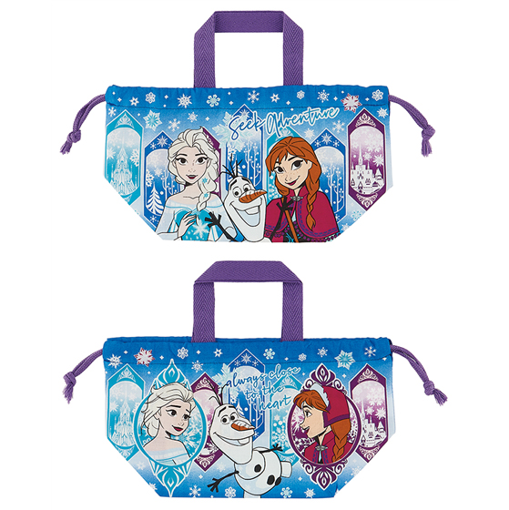 【お取り寄せ商品】ランチ巾着 2枚セット アナと雪の女王25