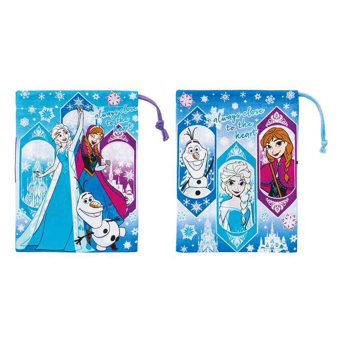 【お取り寄せ商品】コップ袋 2枚セット アナと雪の女王25