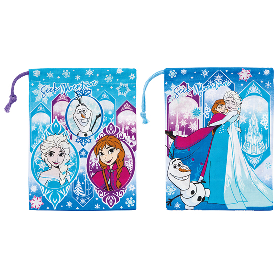 【お取り寄せ商品】コップ袋 2枚セット アナと雪の女王25