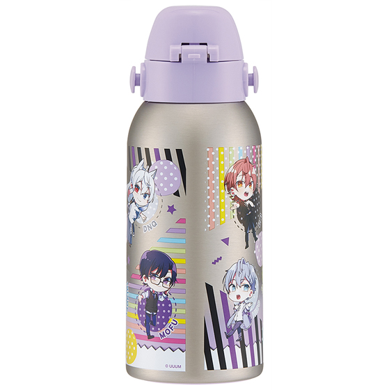 【お取り寄せ商品】ダイレクトステンレスボトル 保冷専用 600ml ショルダーベルト付き カラフルピーチ25