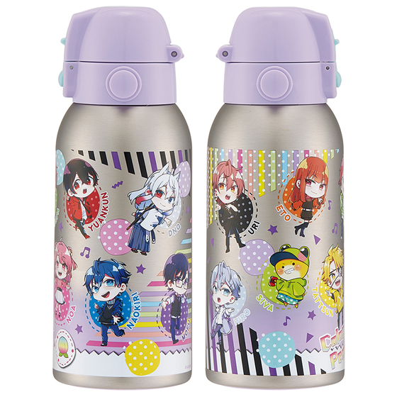 【お取り寄せ商品】ダイレクトステンレスボトル 保冷専用 600ml ショルダーベルト付き カラフルピーチ25