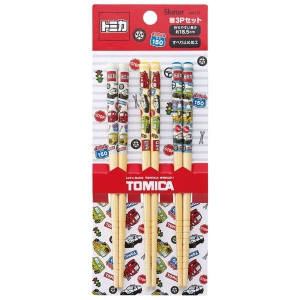 竹箸16.5cm 3膳セット トミカ 25