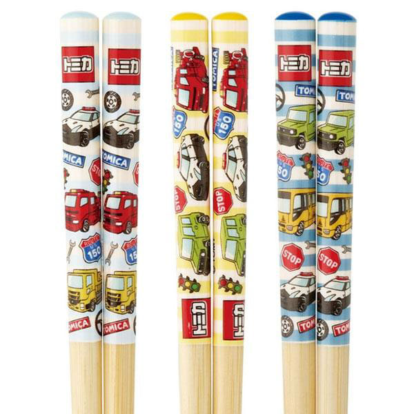 竹箸16.5cm 3膳セット トミカ 25