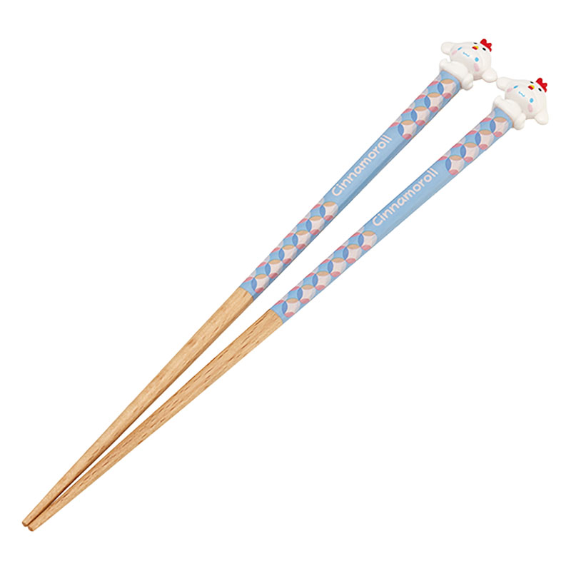 マスコット付 塗箸 すべり止め 21cm 十二支(とり)×シナモロール