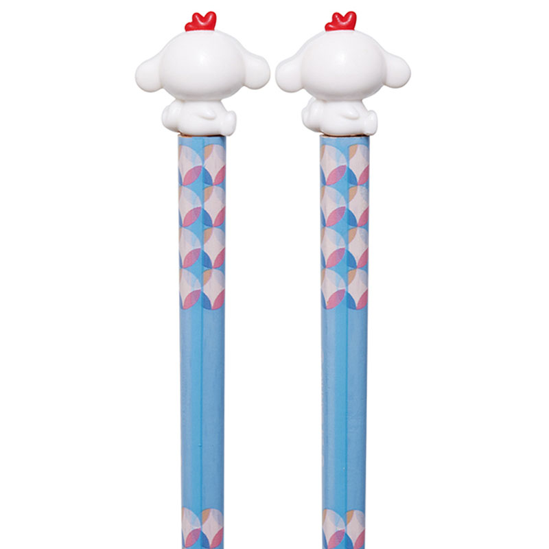 マスコット付 塗箸 すべり止め 21cm 十二支(とり)×シナモロール